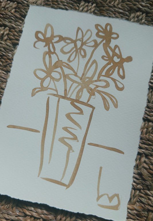 Neutral Arrangement #3 · 5” x 7"