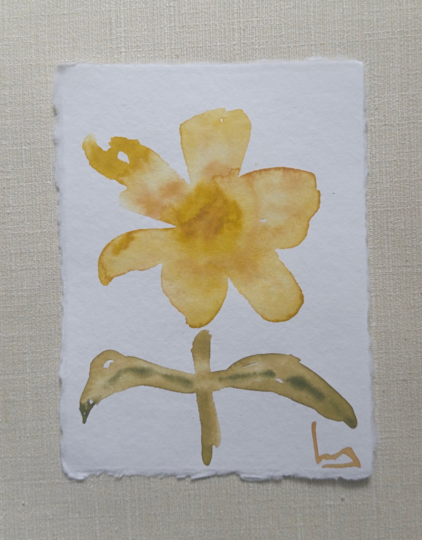 Mellow Yellow • 8" by 6"