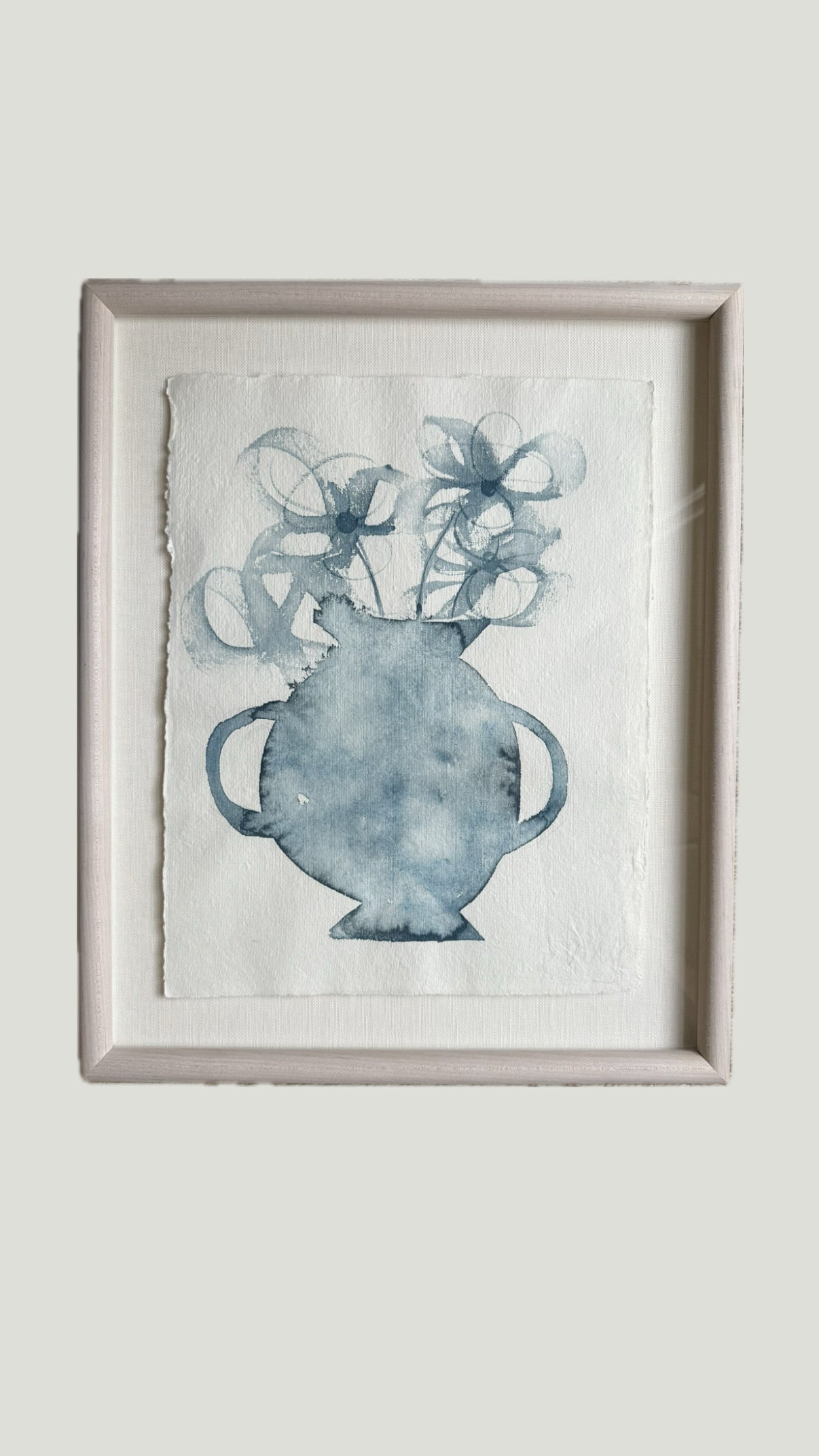 Framed Wildberry Floral
