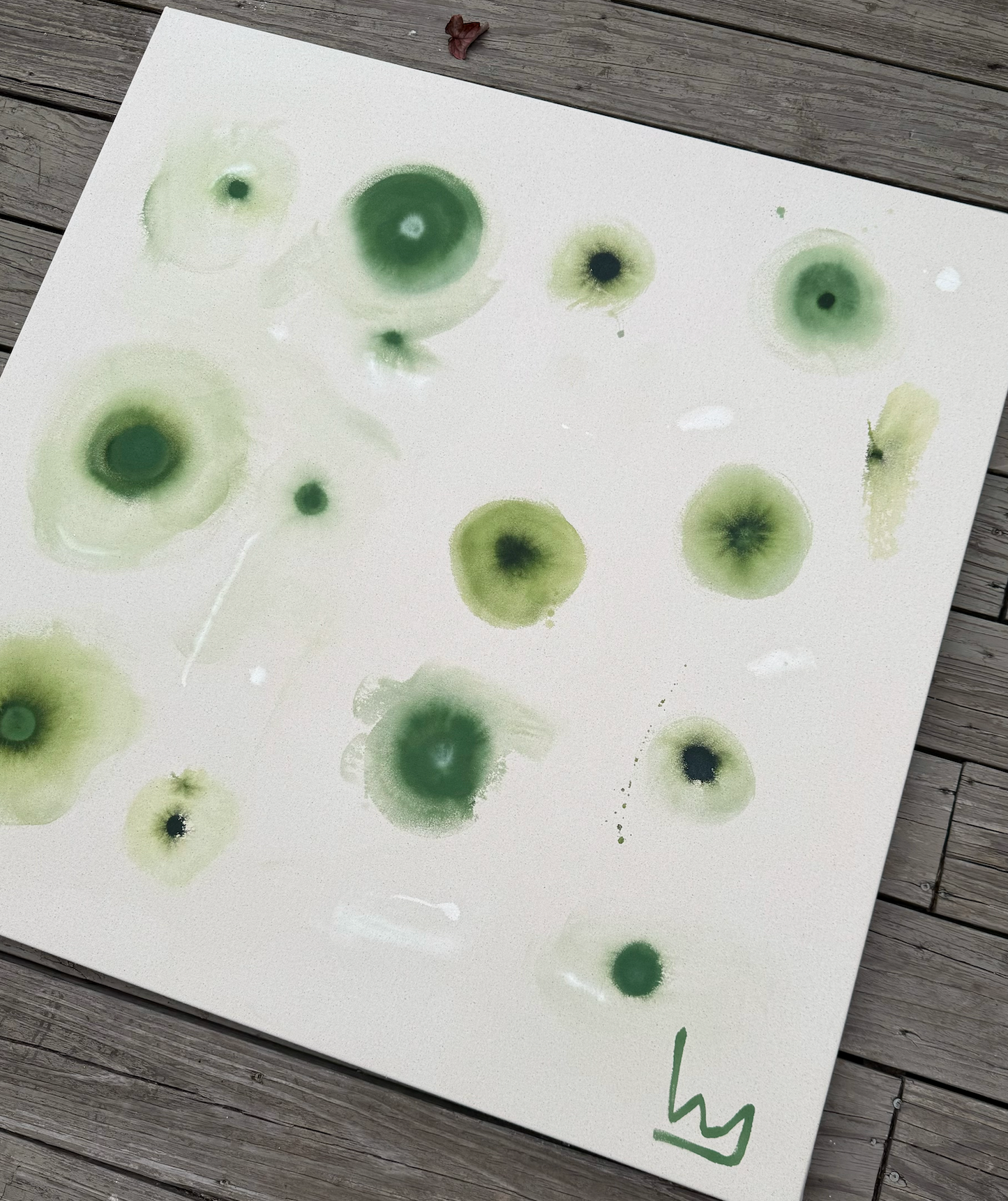 "Emerald City" · 40” x 40"