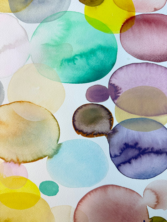 Bubble Bash • 17” x 12”