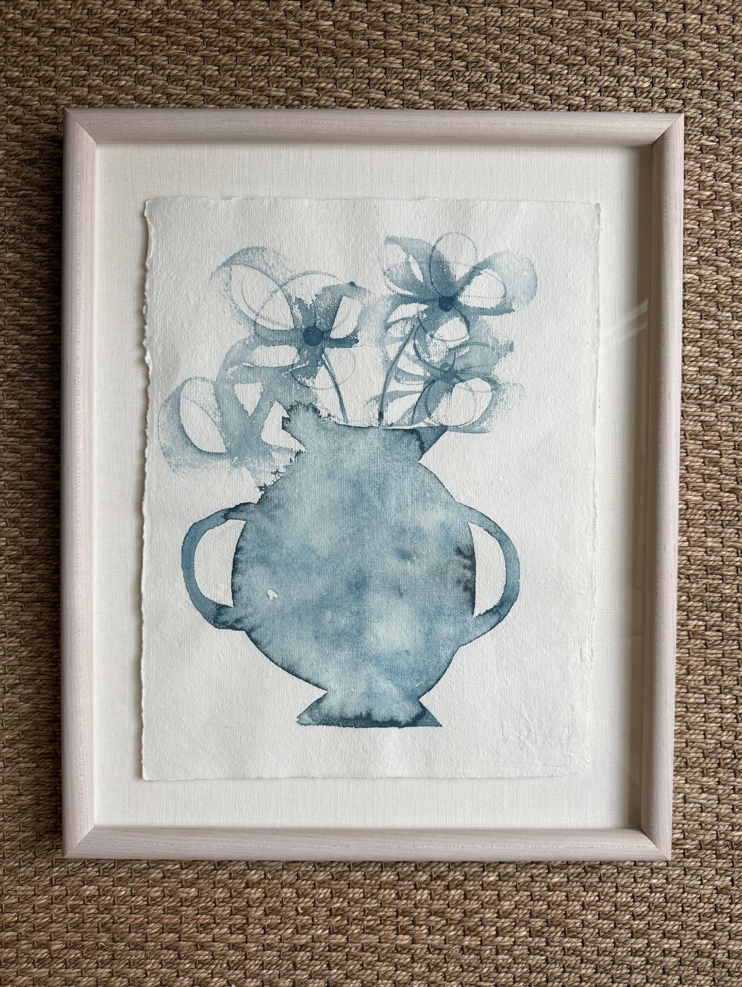 Framed Wildberry Floral