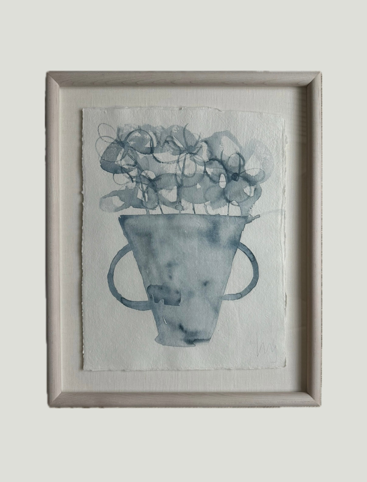 Framed Wildberry Floral II