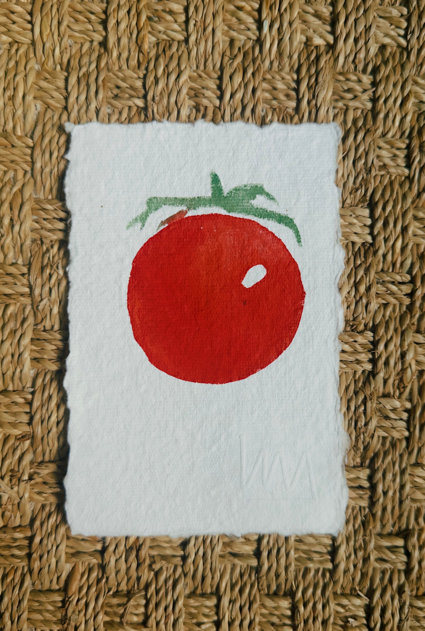 Tiny Tomato II • 6.5" x 4.5”
