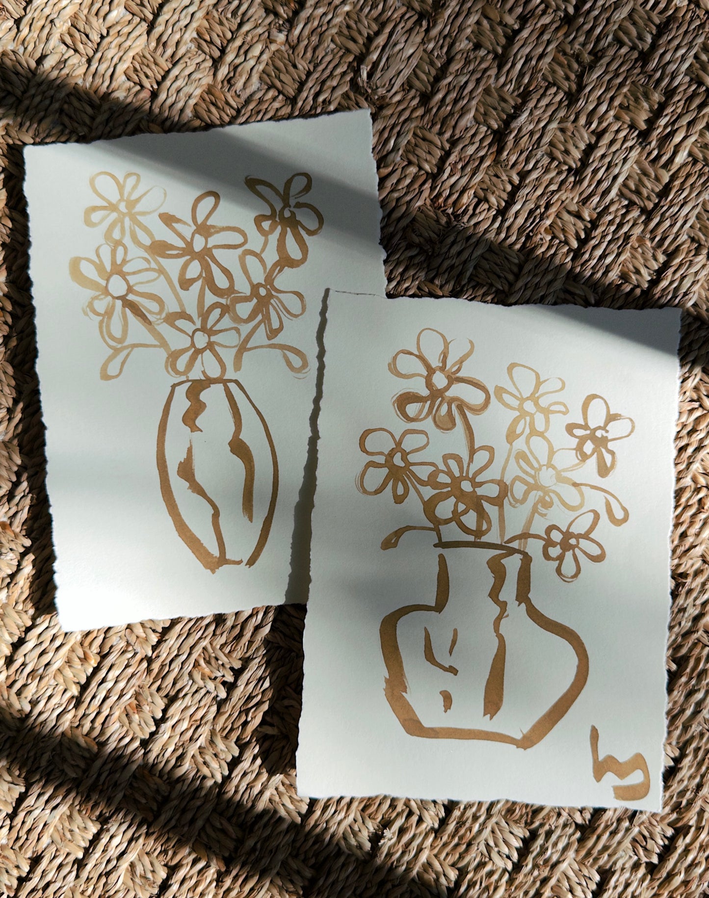 Arrangements II · Set of 2 · 5” x 7"