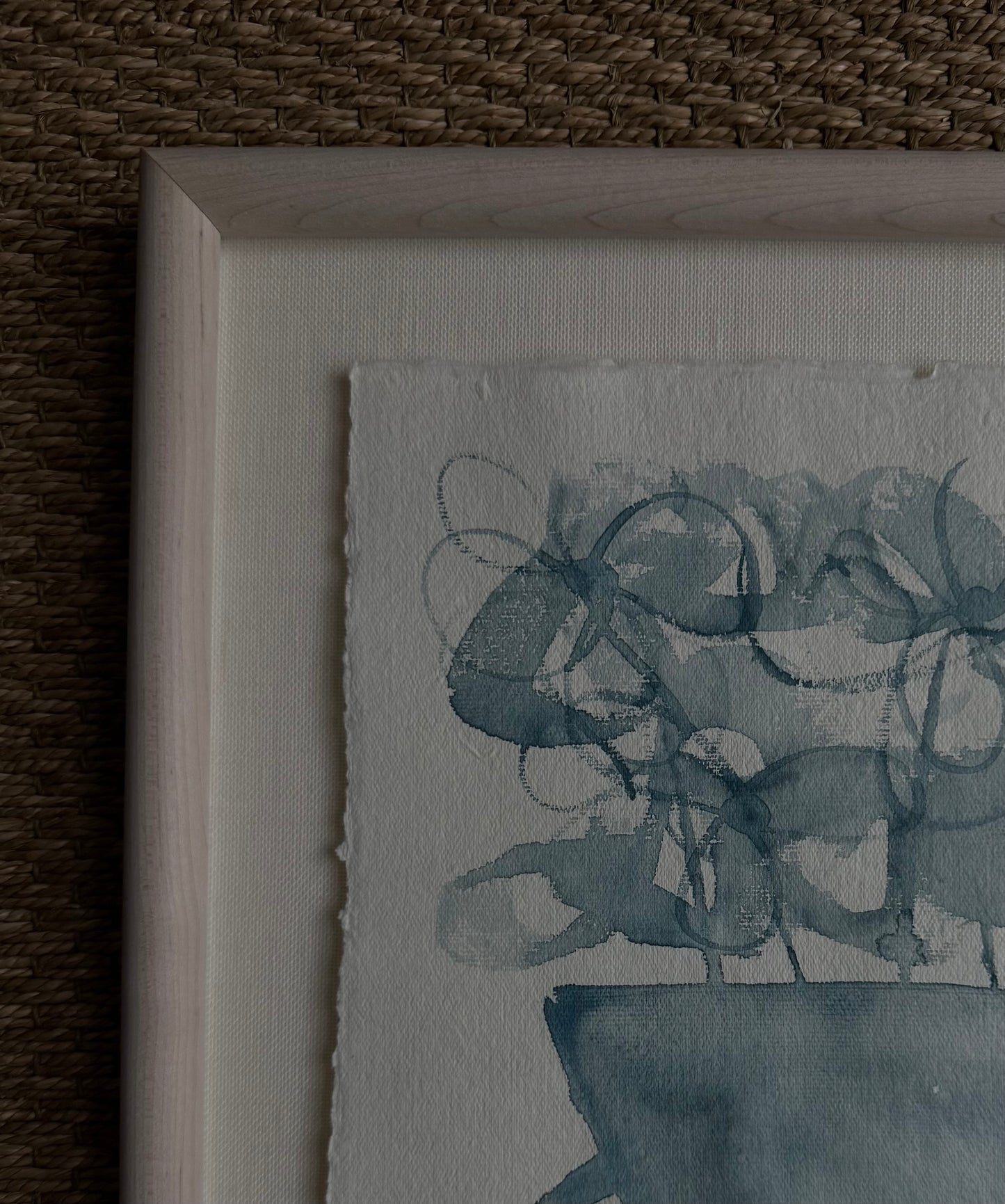 Framed Wildberry Floral II