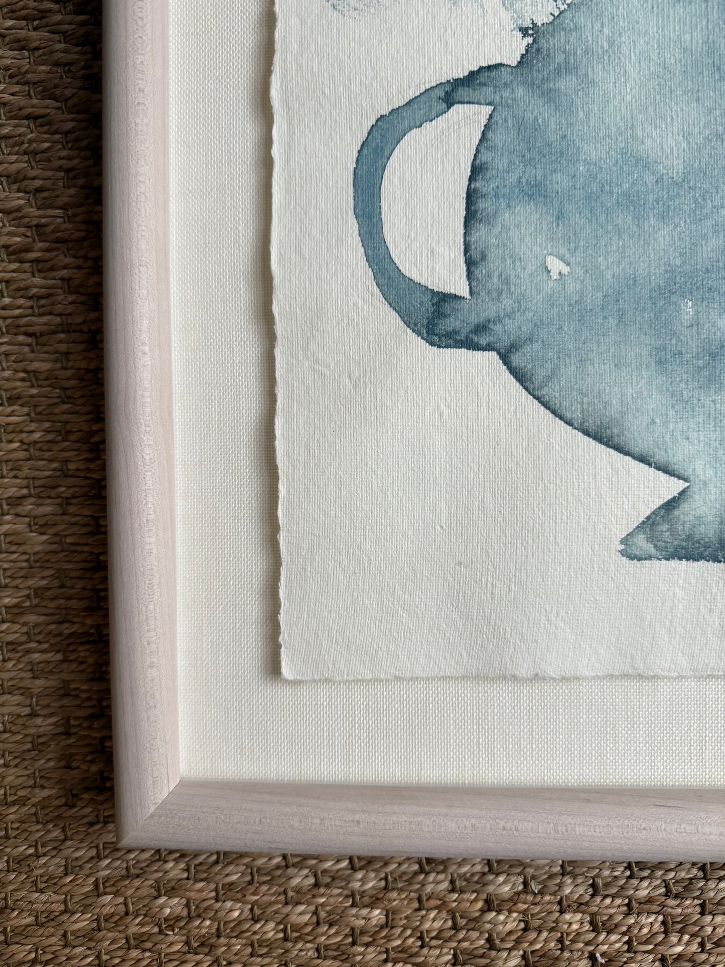 Framed Wildberry Floral