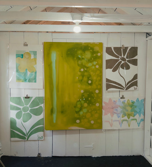 “Return to Mossy & Flossy” · 60” x 40"