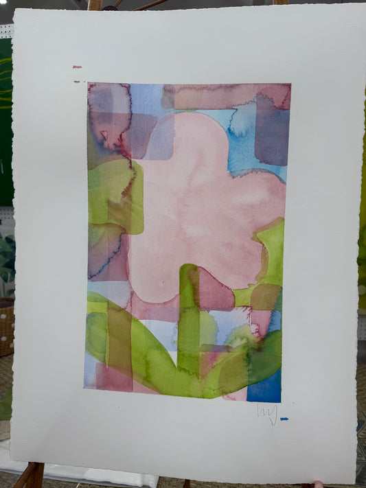 Through the Stained Glass · 30” x 22"