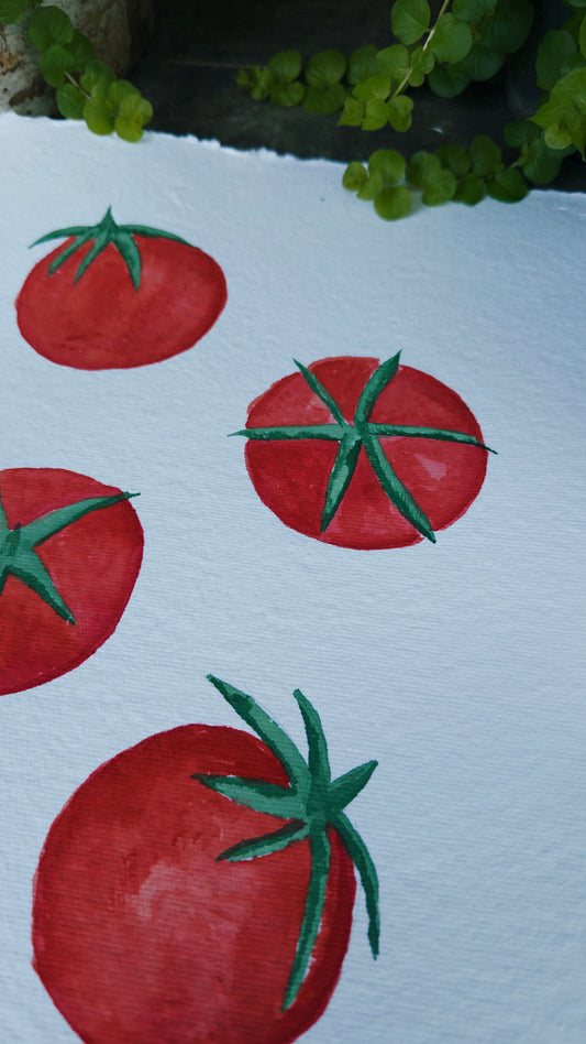 Tomatoes III · 16.5” x 12"