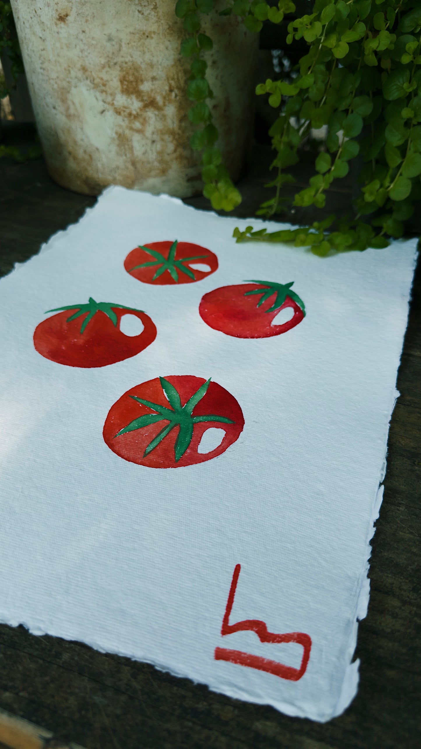 Tomatoes VII · 16.5” x 12"