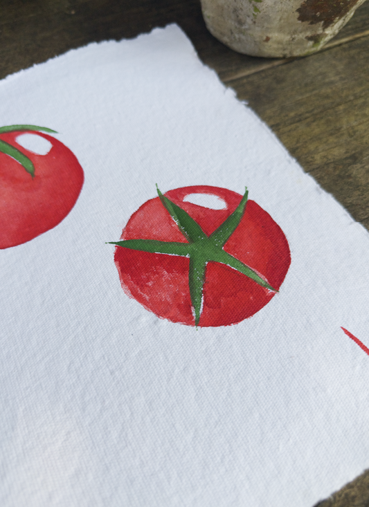 Tomatoes II · 11” x 9"