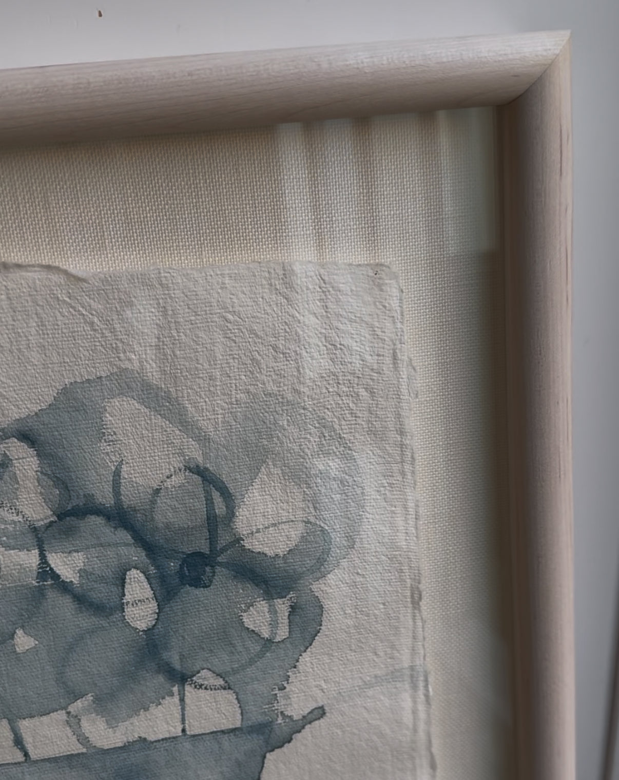 Framed Wildberry Floral II