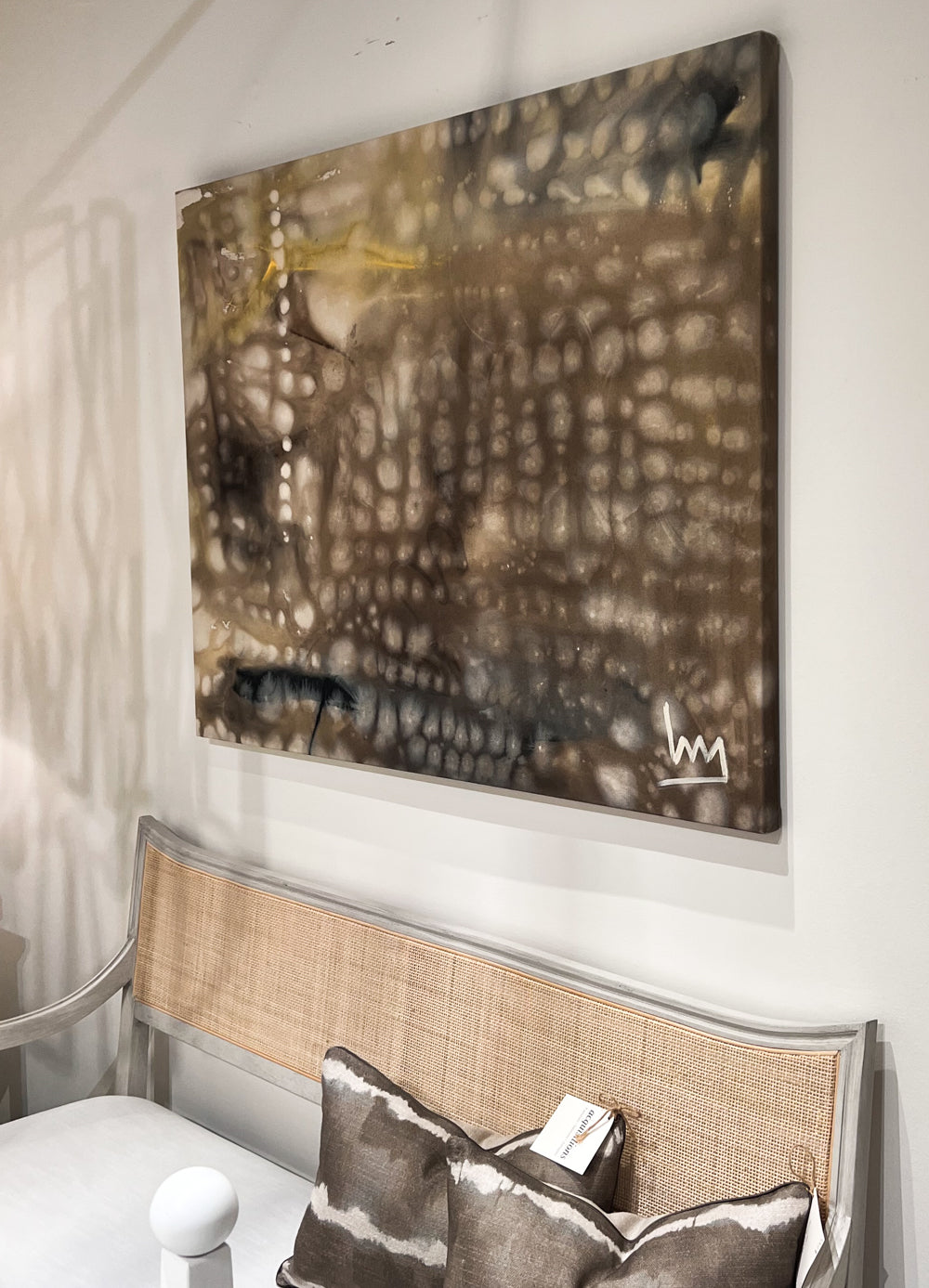 “Bonfire Serenade” · 38” x 48"