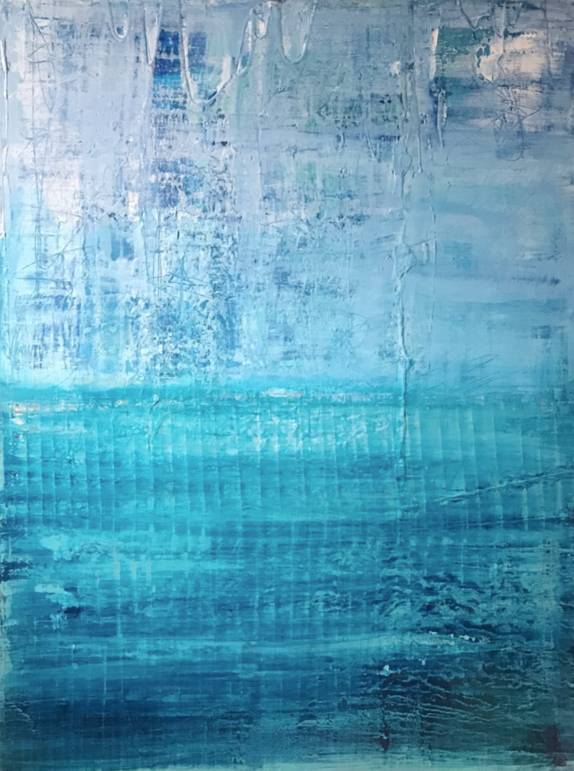 "On the Horizon" · 48” x 36"