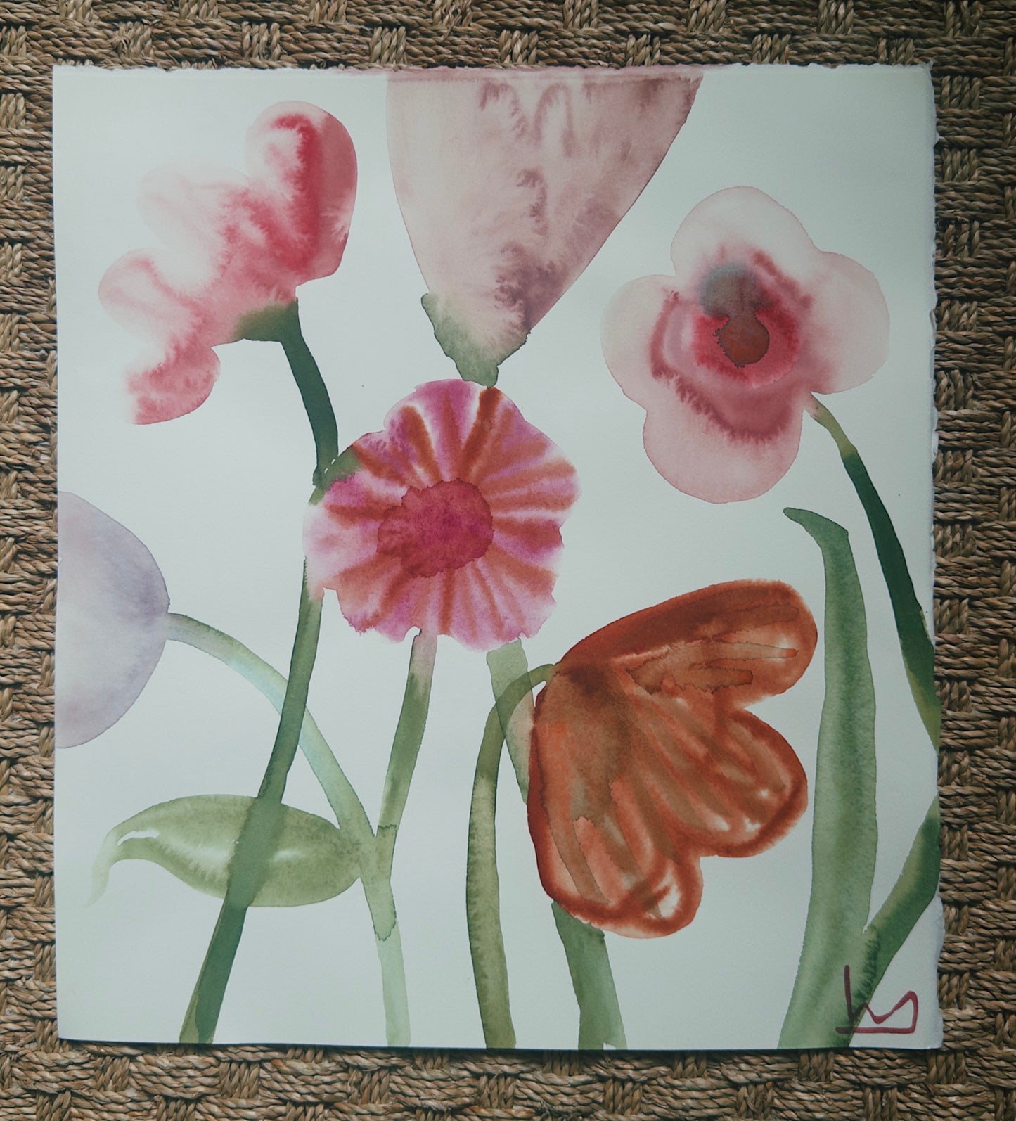Springing · 15.5” x 14"