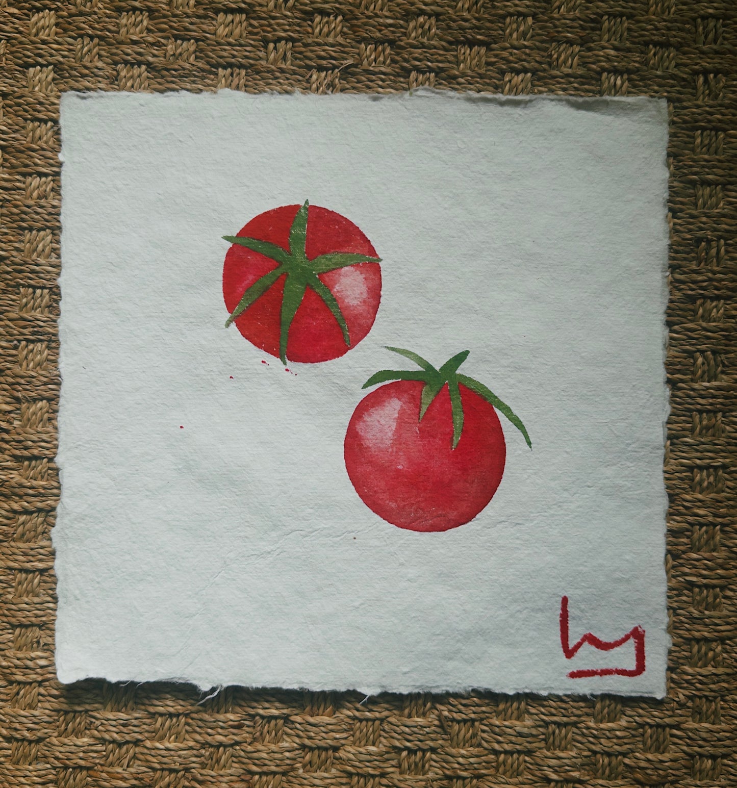 Tomatoes · 12” x 12"
