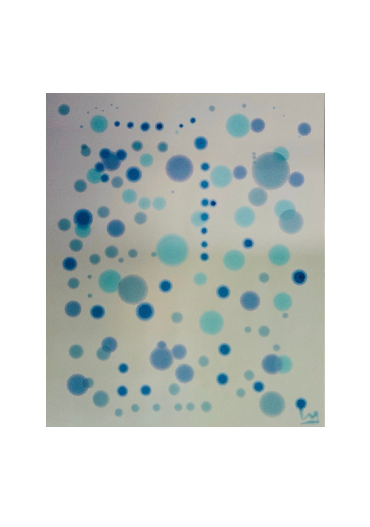 "Miss Blueberry” · 48" x 40”