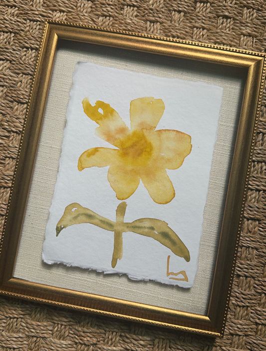 Mellow Yellow • 7" by 5"