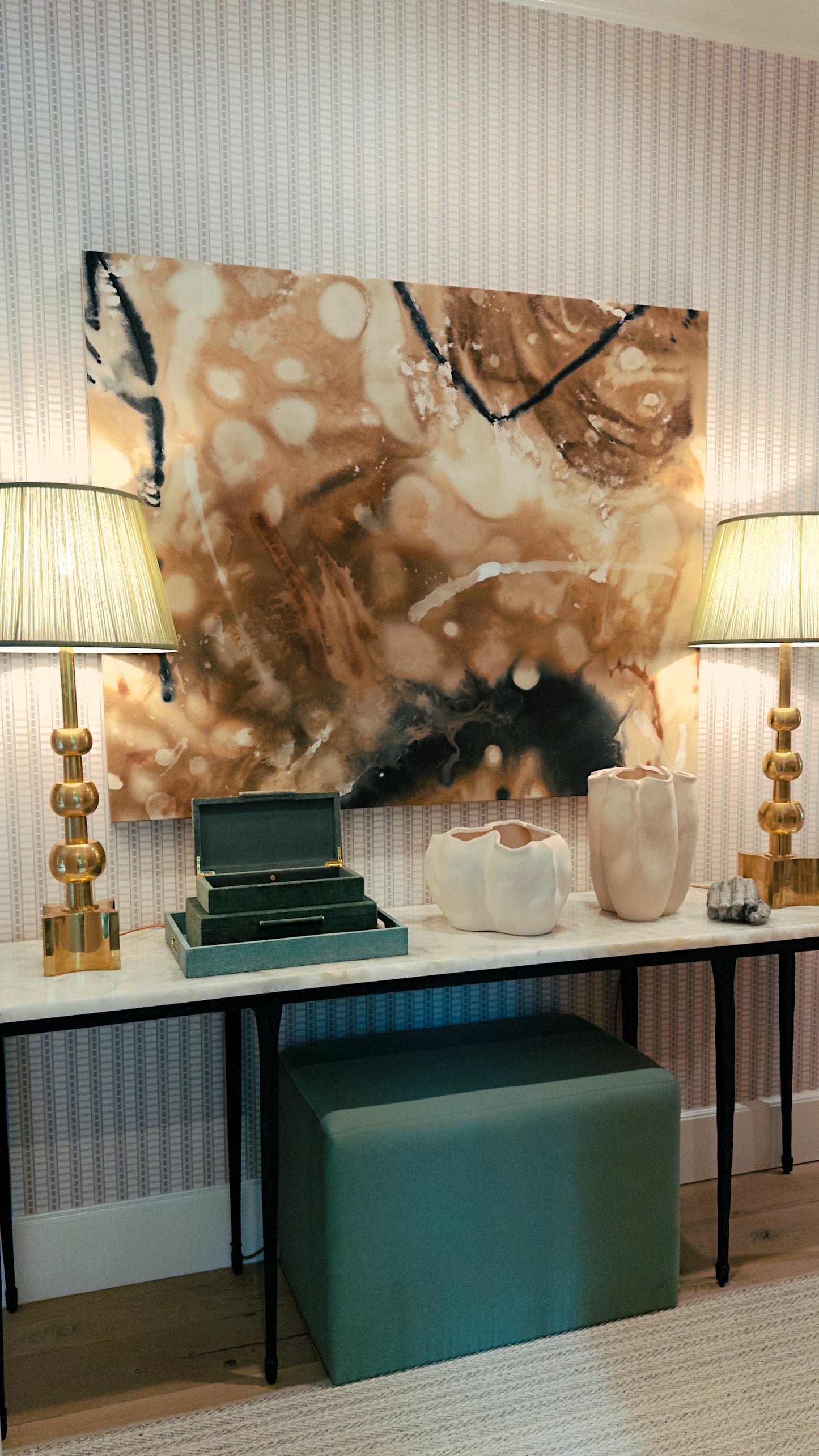 "Coffee Break” · 40" x 60”