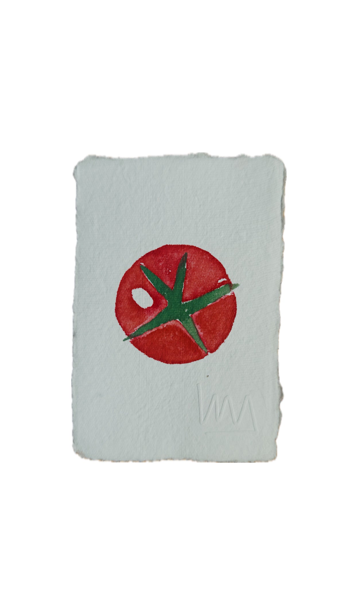 Tiny Tomato • 6.5" x 4.5”