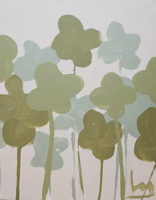 Mini Four Leaf Flower · 20” x 16"