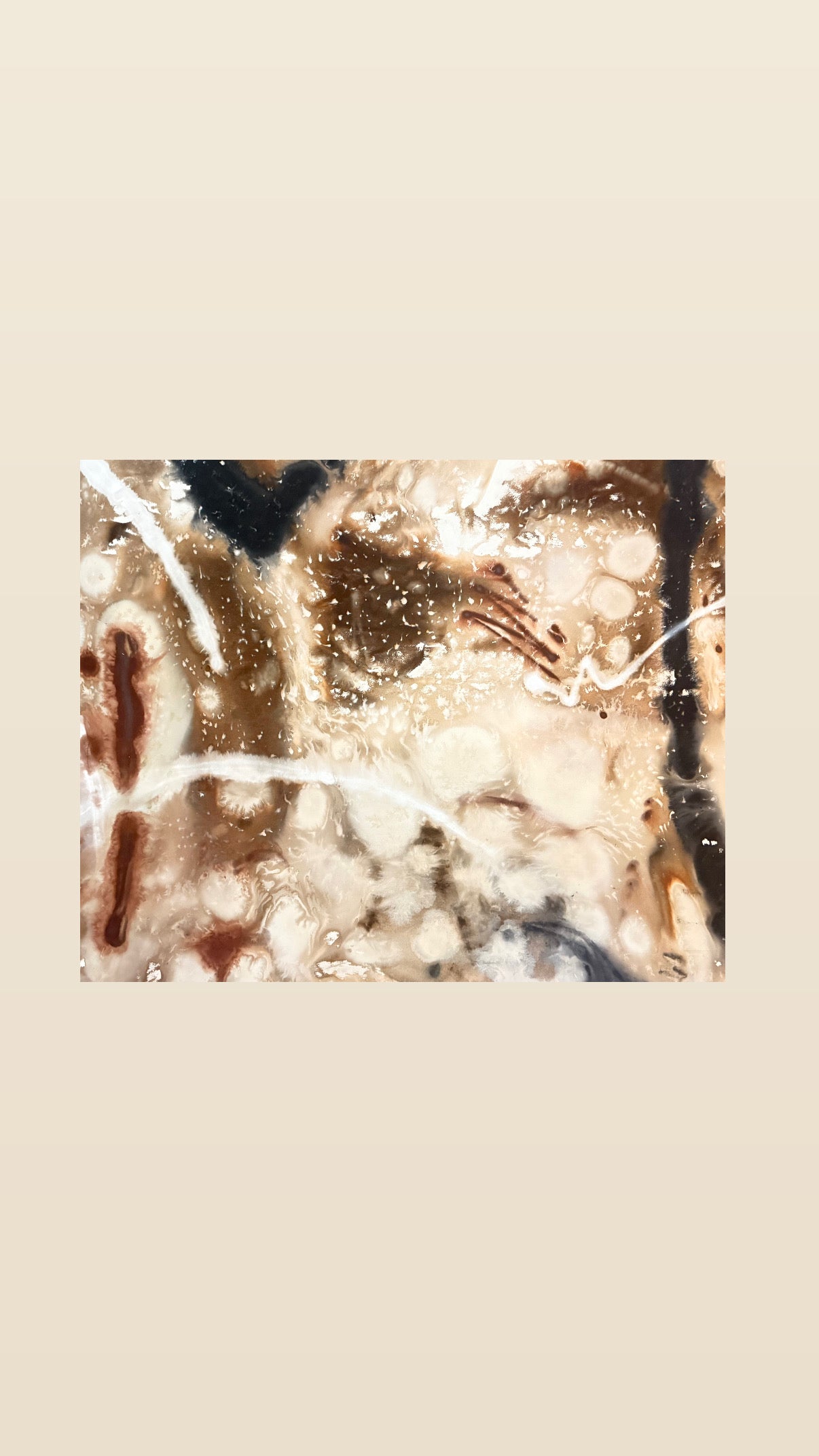 "A Second Coffee Break” · 40" x 60”