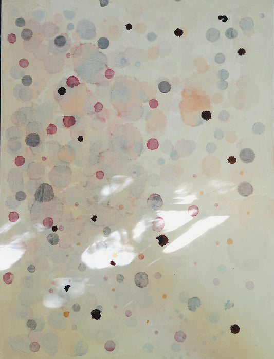 "Bloom Dots” · 40" x 30”