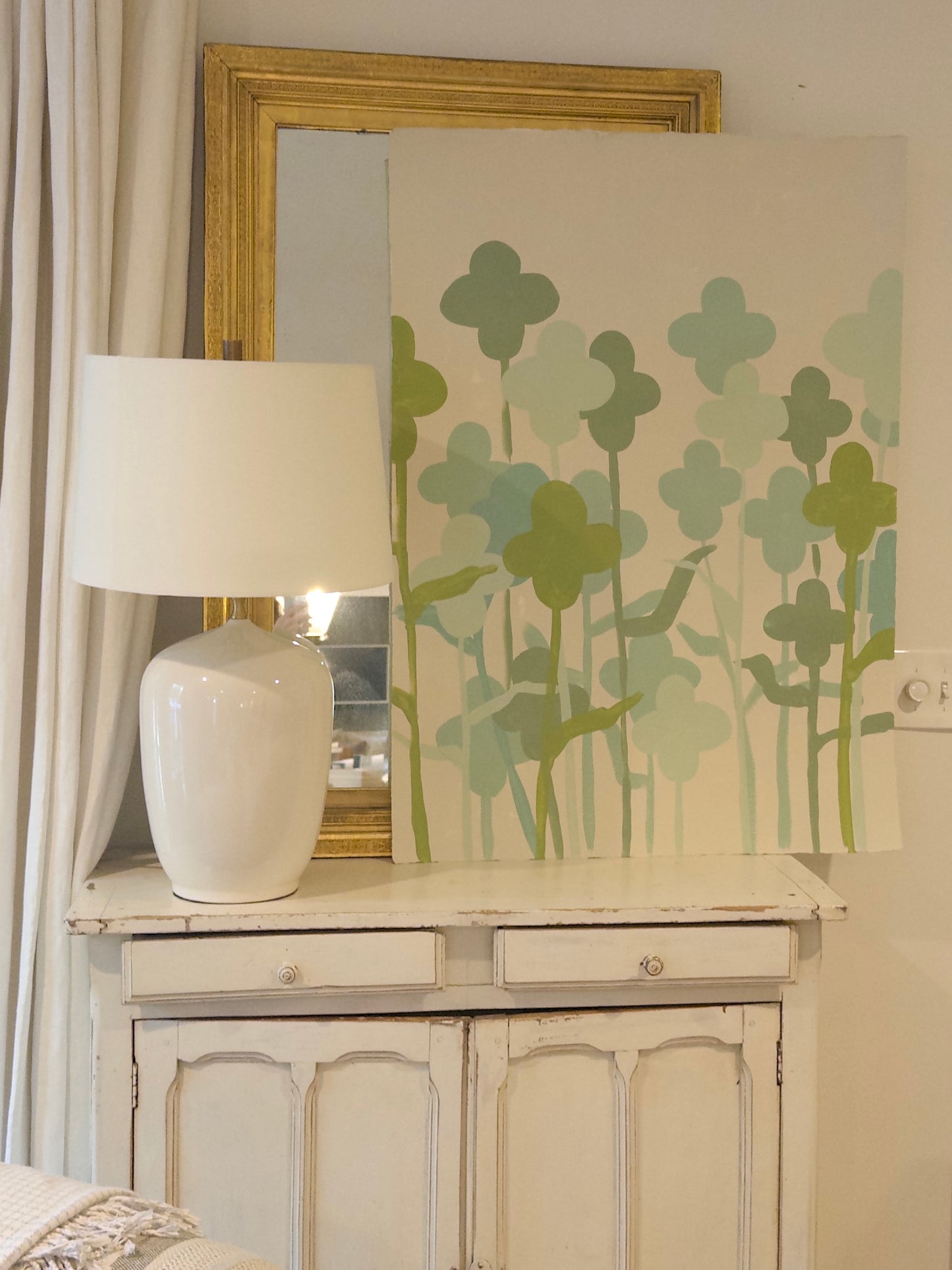 “Good Luck Garden” • 41.5” x 29