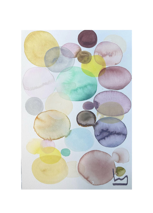 Bubble Bash • 17” x 12”