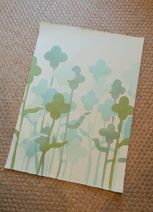 “Good Luck Garden” • 41.5” x 29