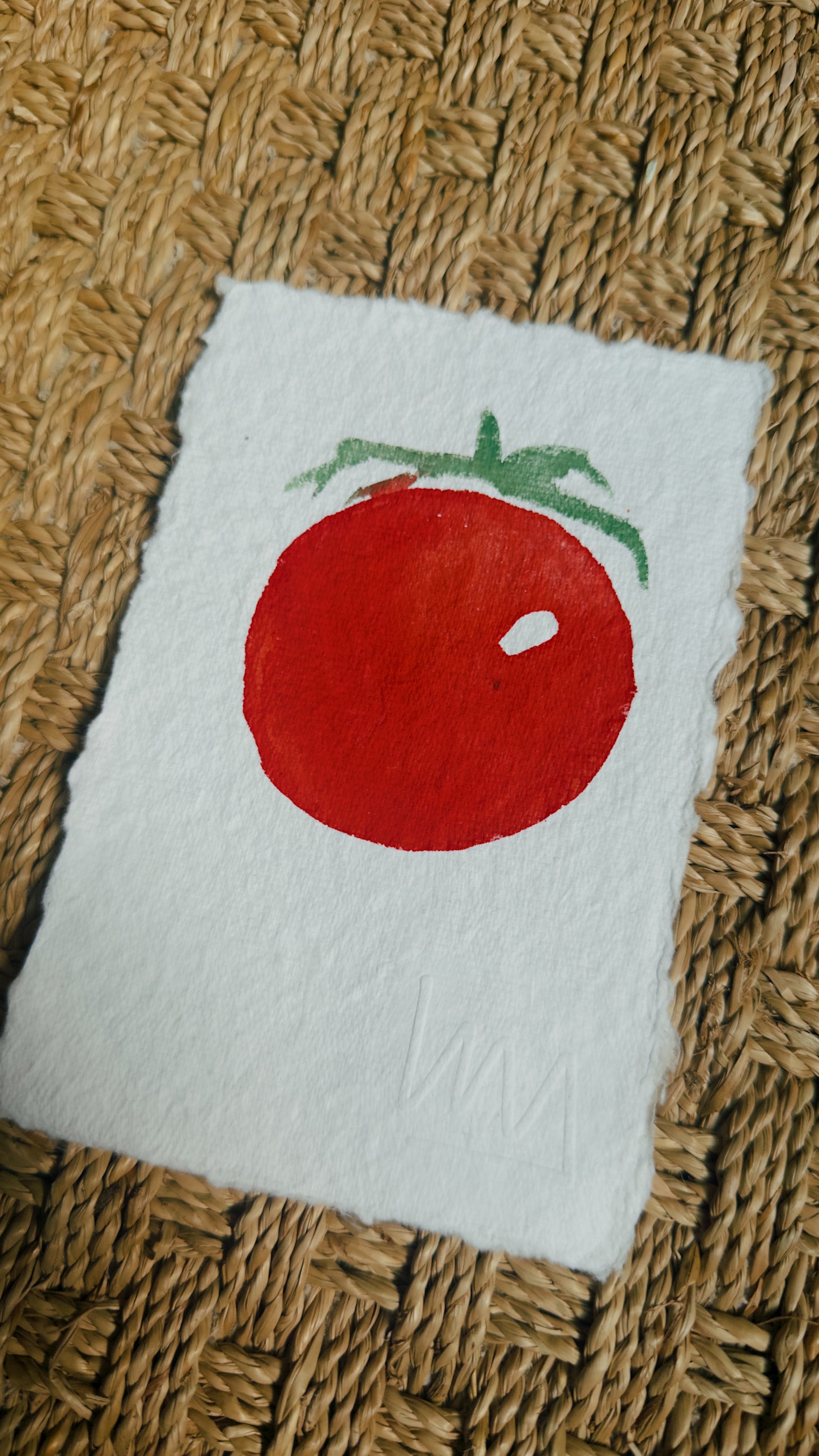 Tiny Tomato II • 6.5" x 4.5”