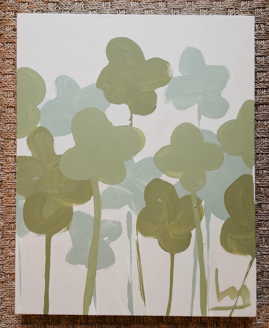 Mini Four Leaf Flower · 20” x 16"