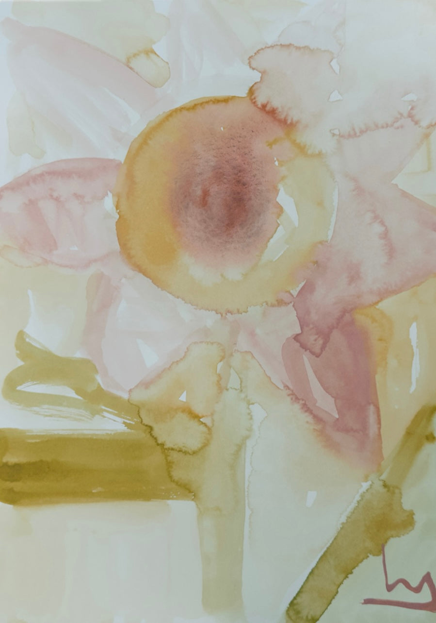 Perfect Peach • 14” x 10.5”