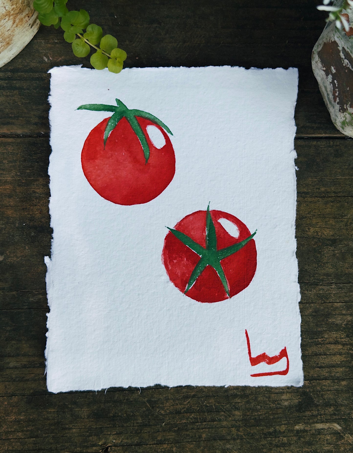 Tomatoes II · 11” x 9"