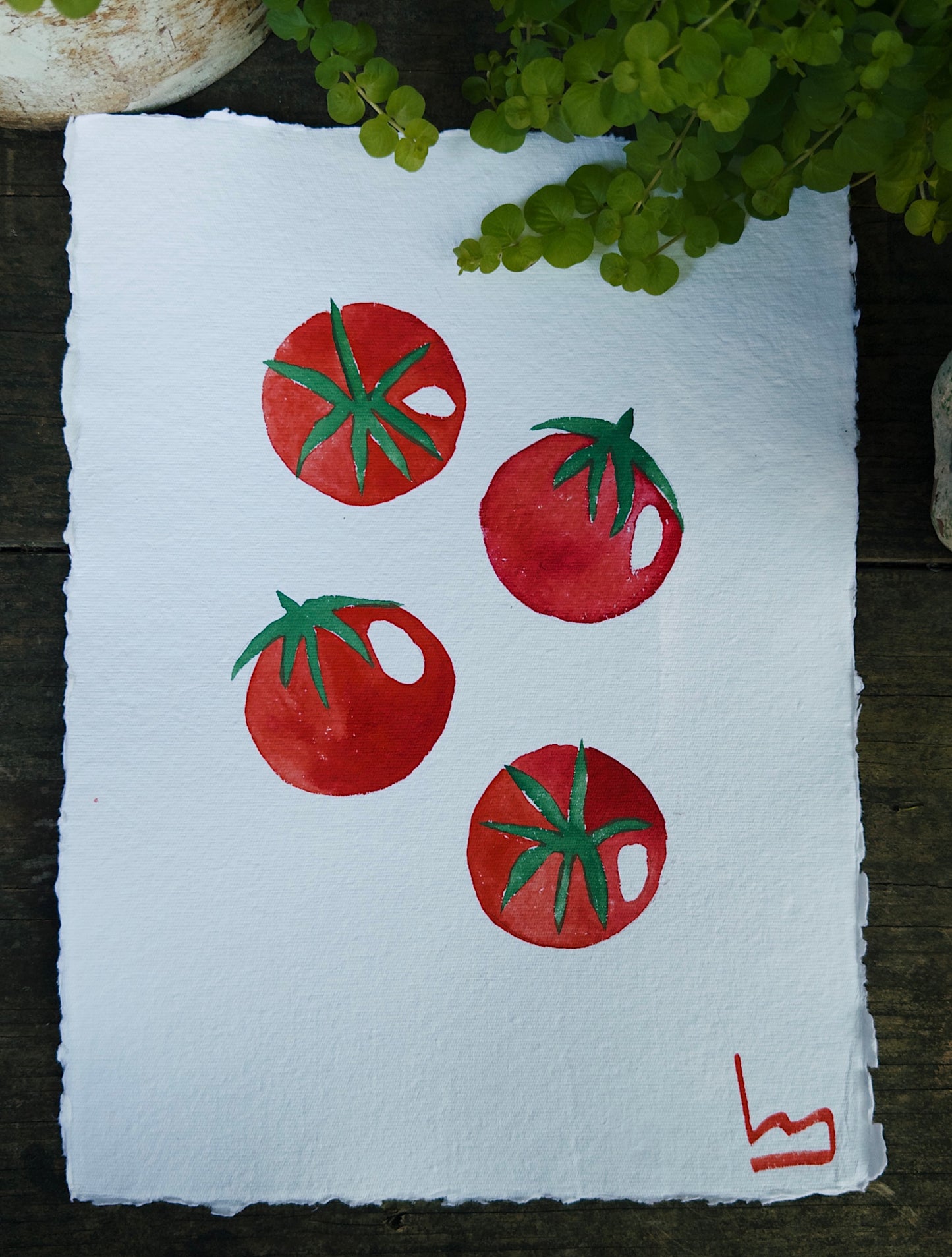 Tomatoes VII · 16.5” x 12"