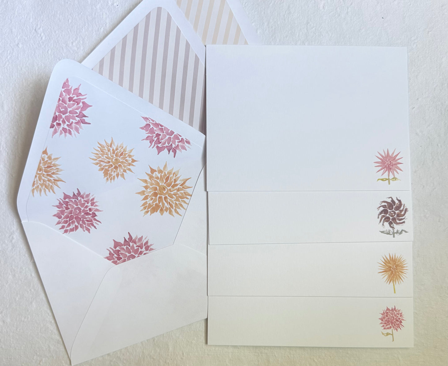 *Limited Restock* Dahlias Days Stationary Sets