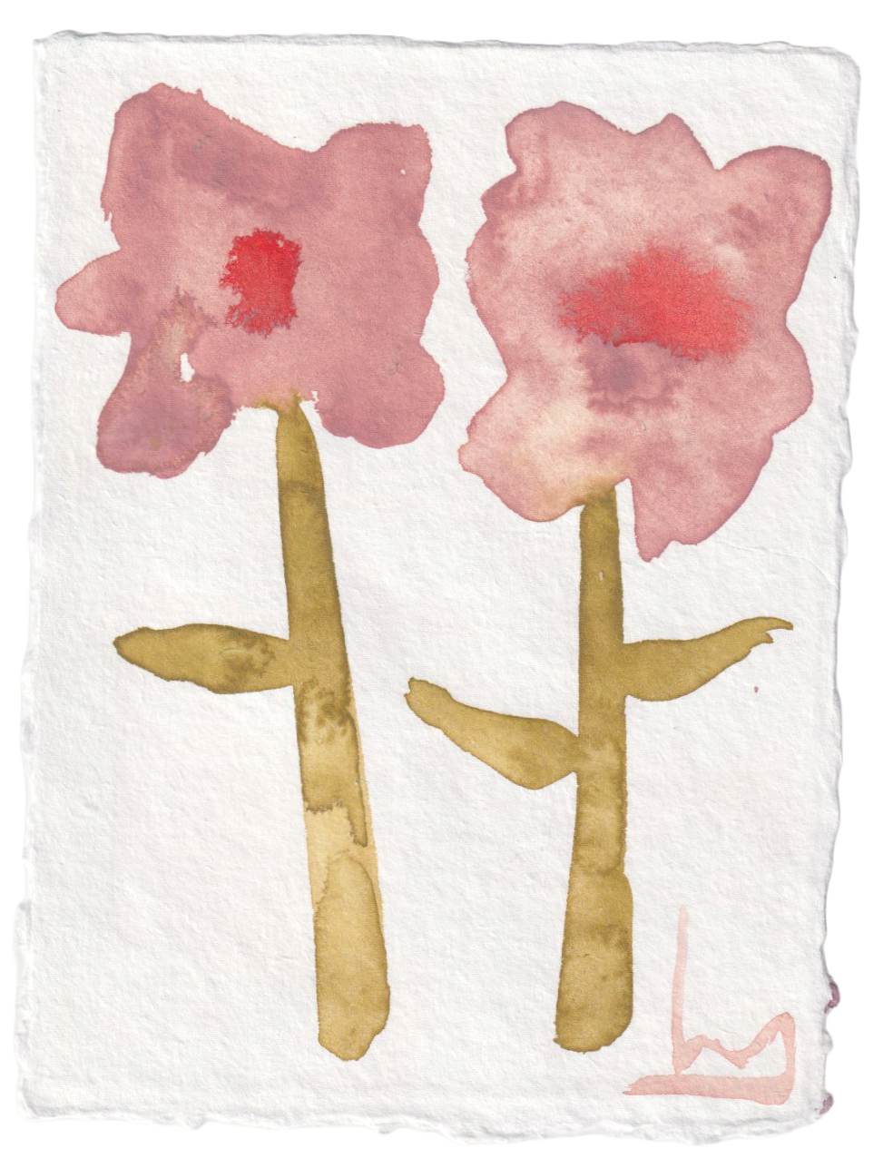 Double Trouble • 8" by 6"